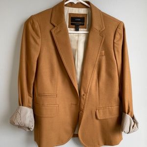 J.Crew Schoolboy Blazer in camel